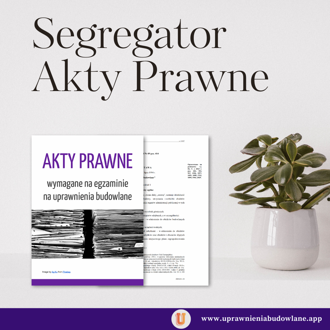 Segregator akty prawne